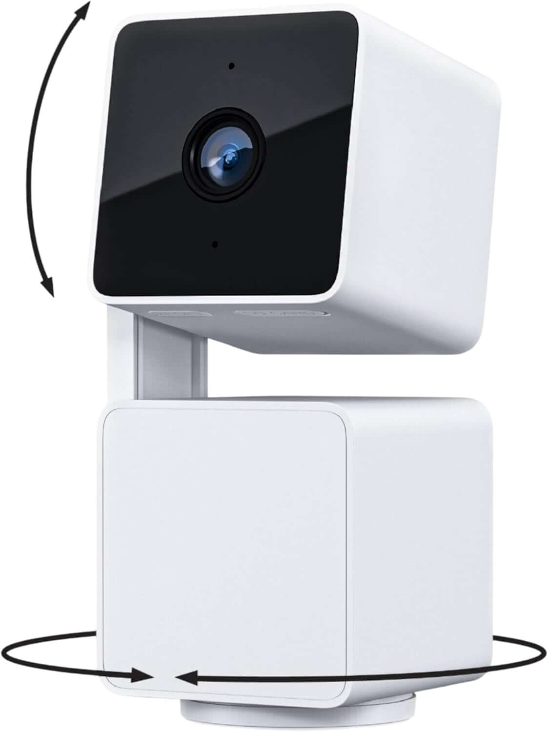 Pan tilt security camera with HD live view and remote control