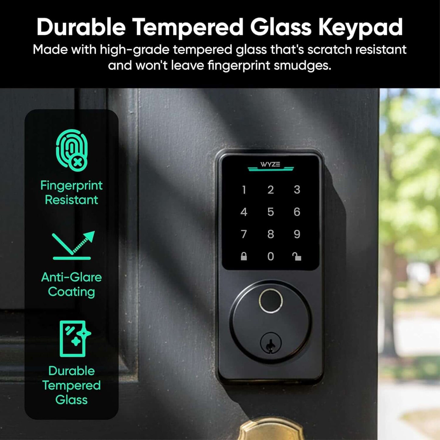 Fingerprint smart lock – durable BHMA2 compliant security lock