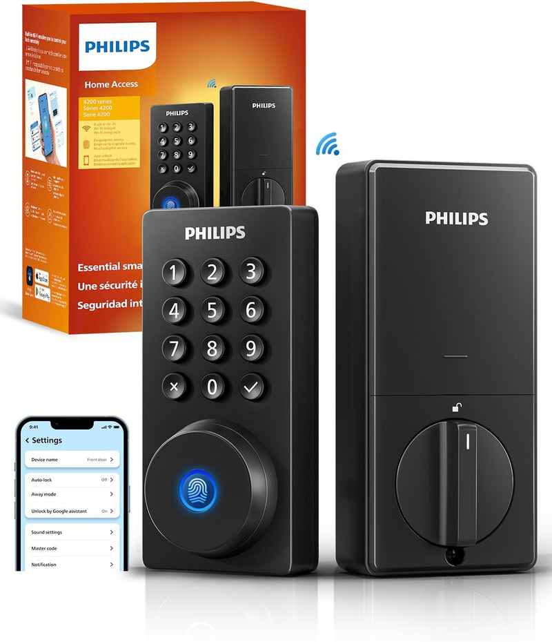 Revolutionary Wi-Fi Smart Door Lock: Keyless Entry Deadbolt with Voice Control, Remote Access, and Fingerprint Unlocking for Ultimate Security
