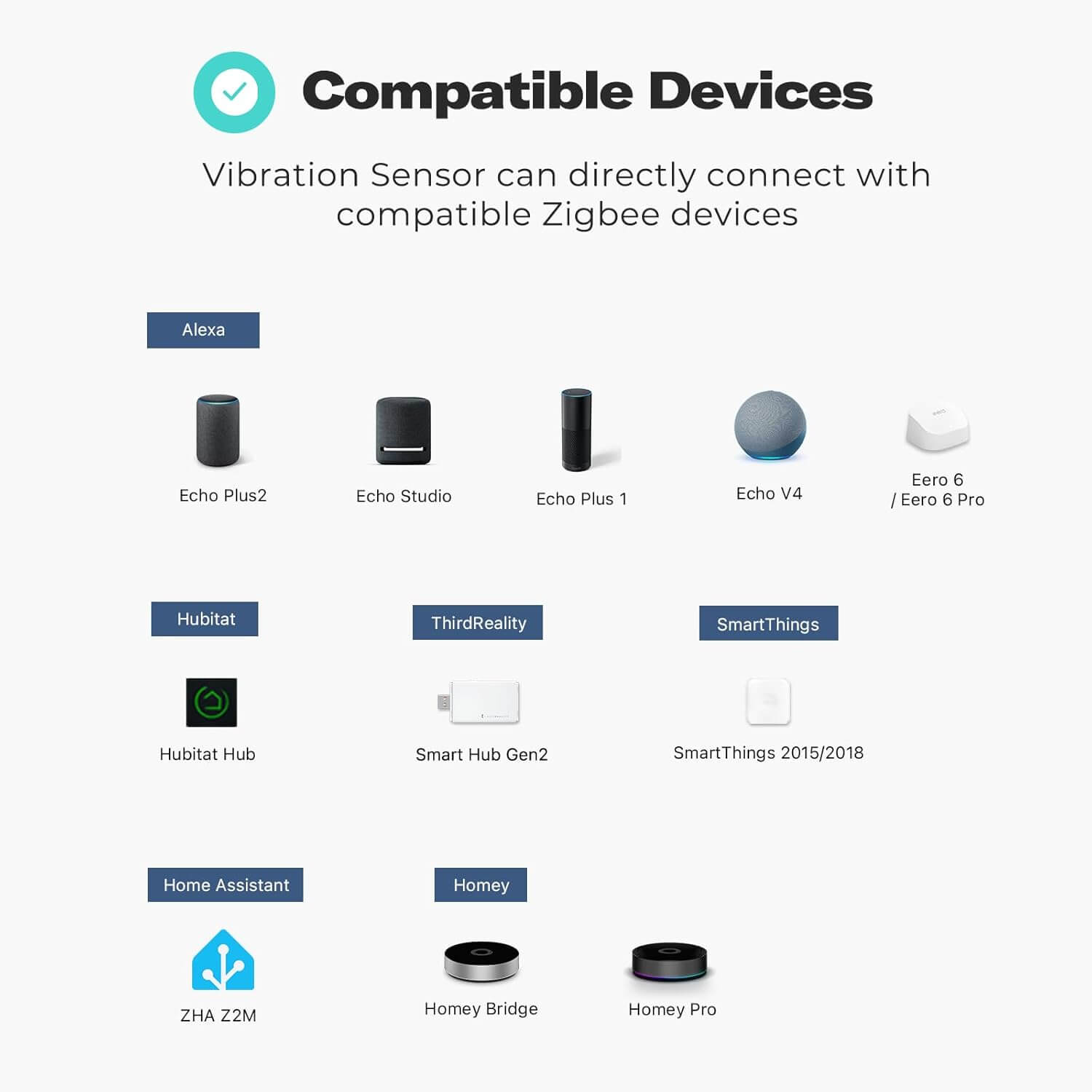 Zigbee vibration sensor – integrates with home automation systems