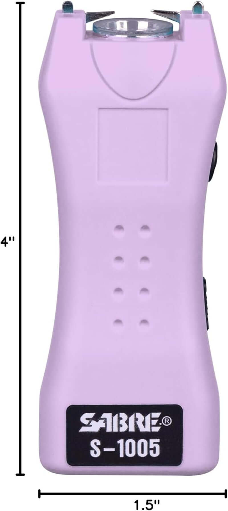 pepper spray stun gun with finger grip design