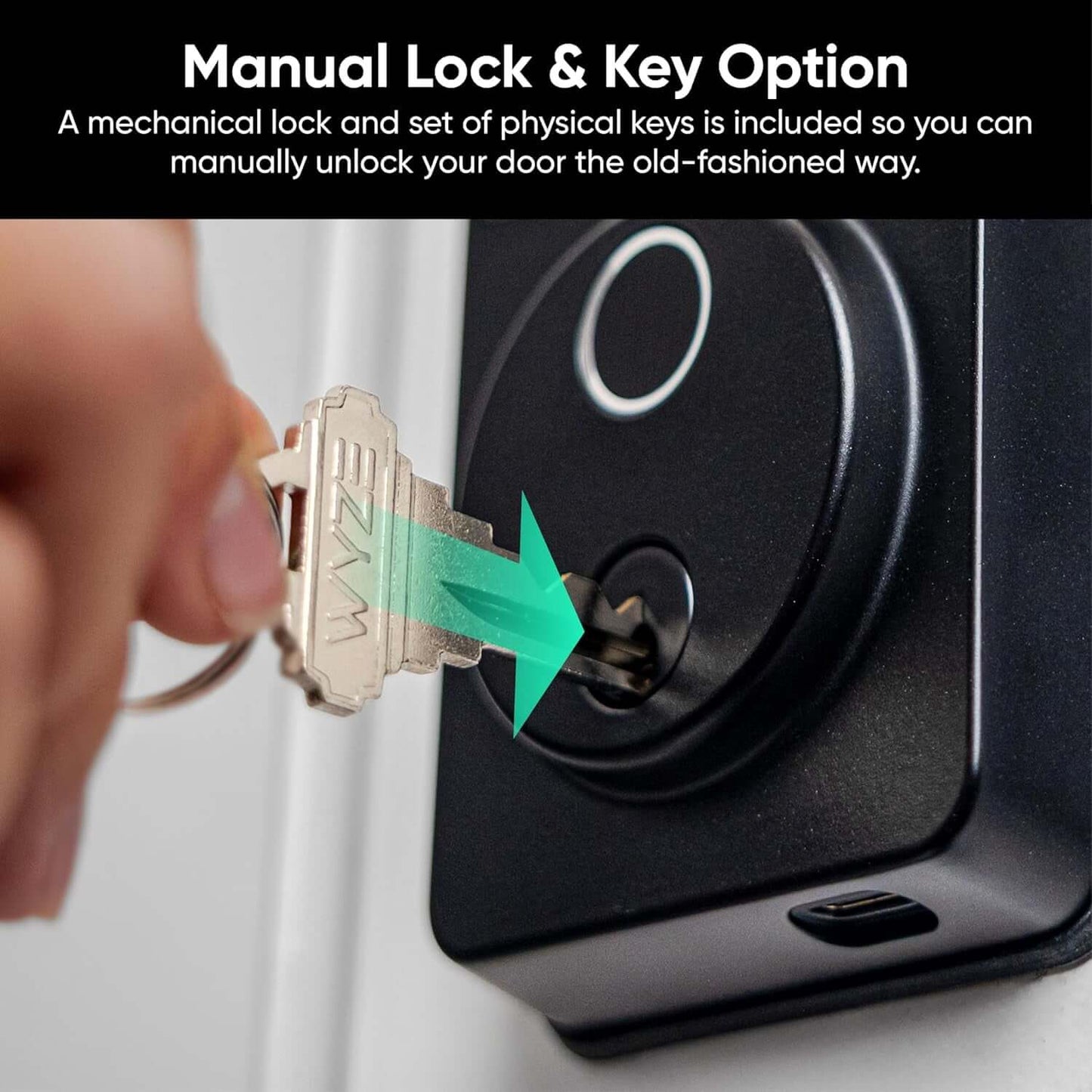 Fingerprint smart lock – secure home entry with Wi-Fi connectivity