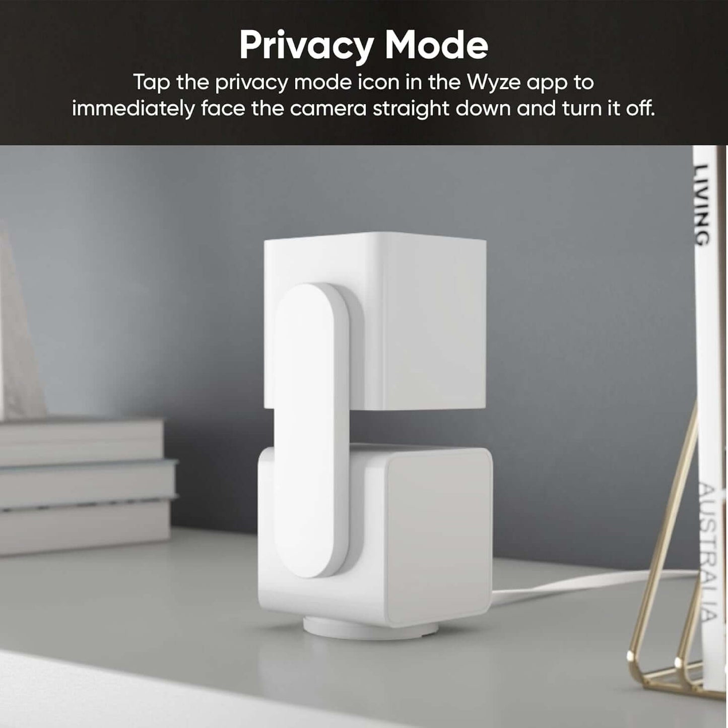 Pan tilt security camera with motion detection alerts