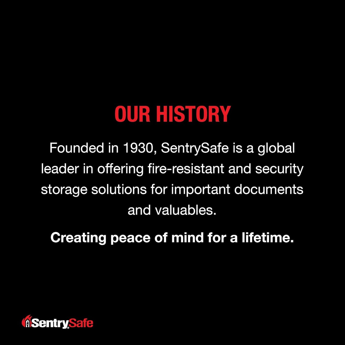 Fireproof safe box designed for emergency protection against fire and water damage
